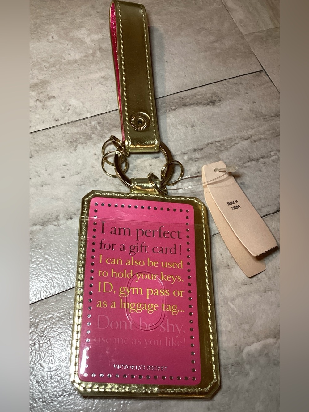 Victoria’s Secret 2009 “Everything I want” Luggage Tag - Picture 2 of 11